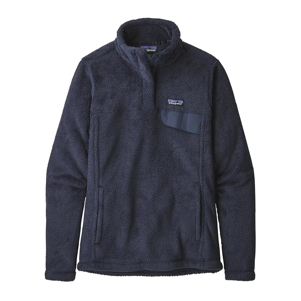 Patagonia Fleece Retool Pullover Snap Sweater, Navy size Small